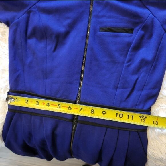 Jason wu full Zip Up Fit And Flare Dress Sz 4 - Picture 6 of 11